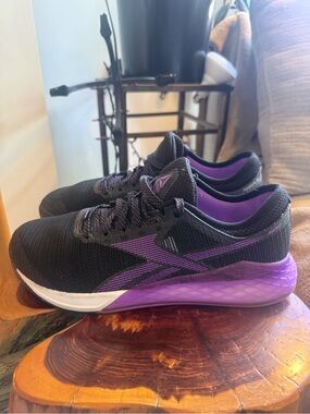 Reebok Women's Nano 9 'Black Grape Punch' size 10.5 like New!!